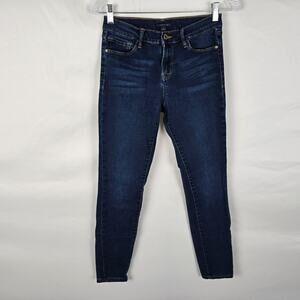 Tommy Hilfiger Jeans Women's 6 Blue Dark Wash Greenwich Skinny